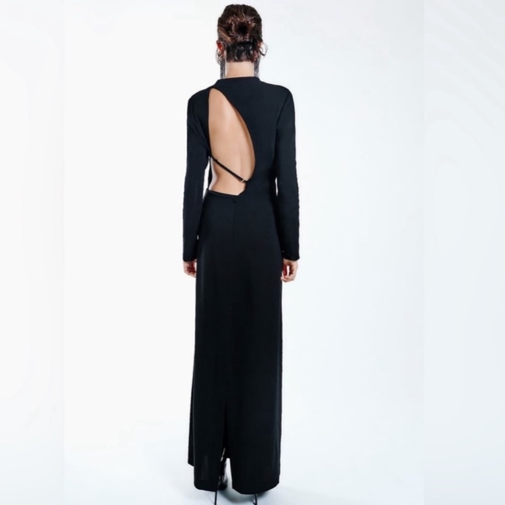 ZARA OPEN BACK DRESS | LIMITED EDITION